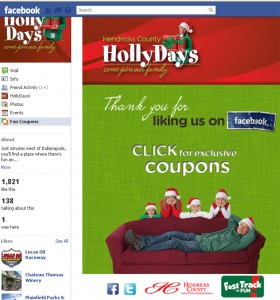 Facebook coupon page copy