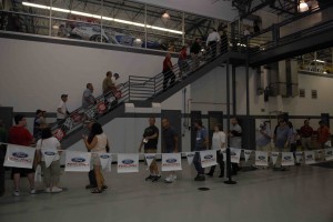 John Force Racing fans get a peek inside the legendary driver/owner's Midwest headquarters during the annual summer car show Aug. 25.