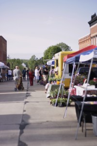 Vendors line the streets as Danville's Farmers Market starts its annual Saturday morning takeover of the town square.