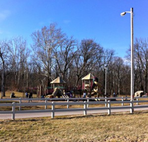 Kids will love the playground area at Arbuckle Acres.