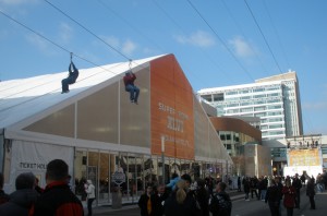 OLYMPUS DIGITAL CAMERA Super Bowl zip line