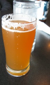 Black Swan brews their own beers such as this Blonde that I enjoyed.