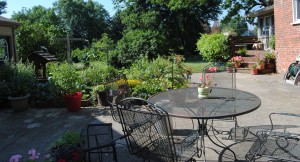 Patio at The Old MG
