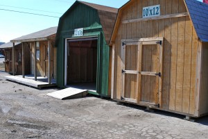 Old Bob's specializes in storage sheds and cottages like these.