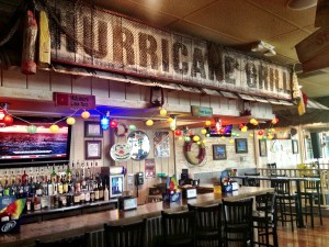 Hurricane's bar is smoke free and boasts plenty of TVs with sports.