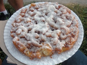 The Funnel Cake is one of the many excellent food options available this year!