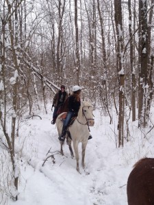 If you prepare for the cold, a winter horse ride at Natural Valley Ranch can be an amazing experience.