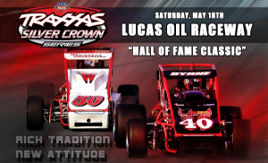 The USAC Hall of Fame Classic comes to Lucas Oil Raceway on May 18, 2013. (Photo courtesy of USACracing.com)