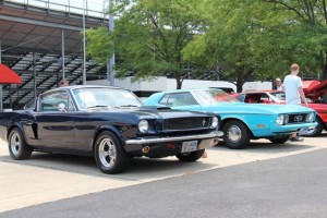 There will be Mustangs everywhere at Lucas Oil Raceway in Brownsburg! (Photo courtesy of MCI Facebook page)