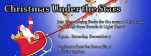 It's time for Christmas Under the Stars!