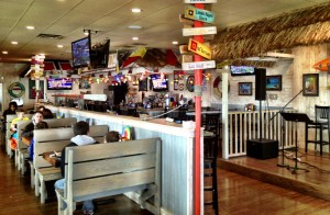 Hurricane has a Key West feel and plenty of seating for big groups.