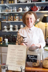 Tina Jesson of Tina's Traditional Old English Kitchen delivers a perfectly authentic afternoon tea experience.