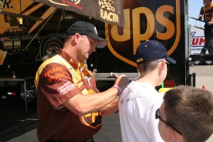 A ticket to U.S. Nationals is also a pit pass allowing every fan access to the drivers.