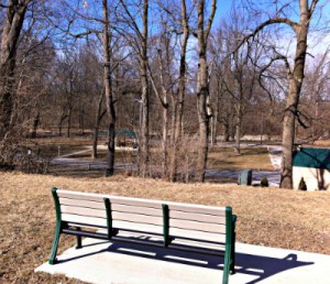 This bench is waiting for you.