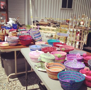 Handmade items at BFE