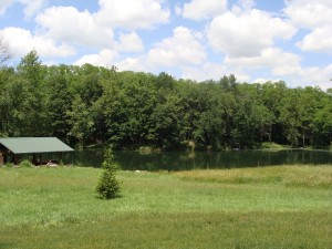 The Lake provides the opportunity for swimming, fishing and boating.