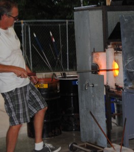 Artists will be doing demonstrations during Art on Fire.