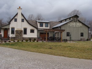 Cedar Creek Winery - 3820 Leonard Road - Martinsville