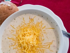 The Bread Basket - White Chili closeup