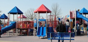 Playground at Hummel Park in Plainfield.