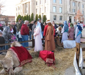 Christmas on the Square will include other activities as well including children's activities, strolling carolers, a lighting ceremony, a live nativity scene and more.