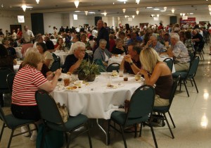 The ballroom inside The Palms during a Taste of Hendricks County event. New interior changes accompanied the name and logo change.
