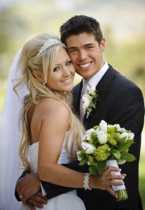 bride and groom for blog