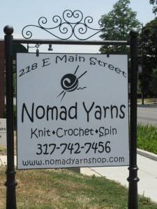 sign for blog Nomad Yarns