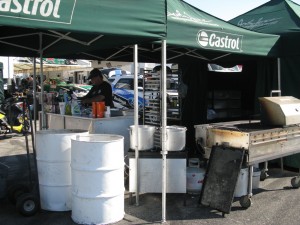 the kitchen John Force Racing chef
