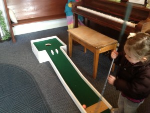 Mayberry Cafe offered one of the more challenging holes we tried.