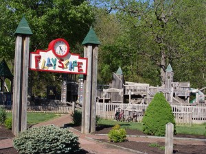 Playscape at Ellis Park in Danville, Indiana