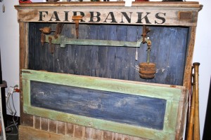 This cool thing is a SCALE! You'll have to ask Danville Trading Post owner Josh Jones about its history.