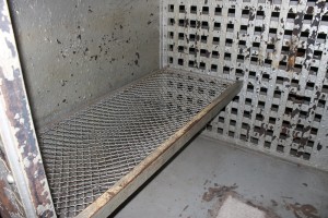 bed in jail for blog Old Hendricks County Jail