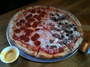 Perillo's has whole pizza or pizza by the slice. Perillo's Pizzeria