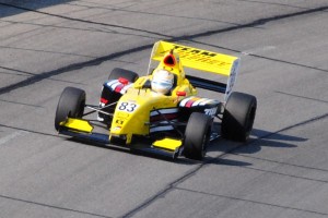 Gustavo Menezes finished 6th in the Star Mazda Series race.