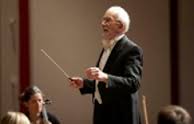 Benjamin Del Vecchio leads the Hendricks Symphonic Society.