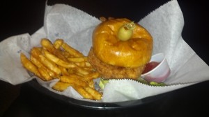 My tenderloin was outstanding: thick, juicy, tender and flavorful.