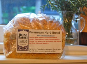 Loaf of bread for blog