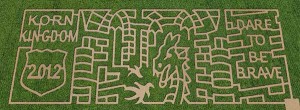 maize2012 Beasley's Orchard Corn Maze