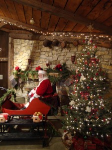 Make sure to visit Santa during Christmas at the Orchard.