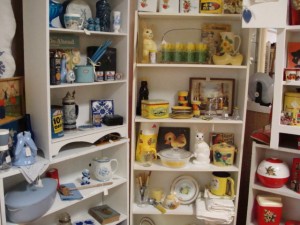 One of the booths inside the Mooresville Open Market