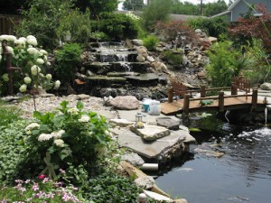 The Hott sisters designed their yard to honor their mother.