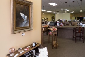 Mark Kelso's realistic "Ascension" is one of the first works you'll see in the Works of Faith Art Show at Artistic Designs Gallery.