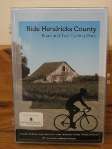 Pick up a Hendricks County Bike Map today.