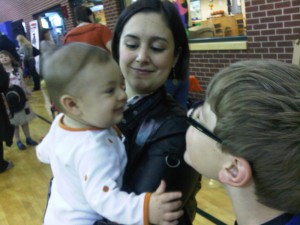Spending Sa-Terror Day 2011 with our sons, Roman and Luke