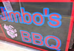 Jimbo's BBQ located in Pittsboro