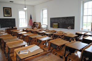 Classroom from the 1800s