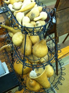 Unpainted gourds