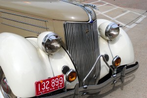There are plenty of traditional classic cars, too, at First Friday Cruise-Ins, like this 1936 Ford.
