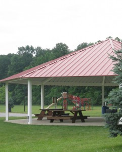 Picnic shelter at Williams Park.